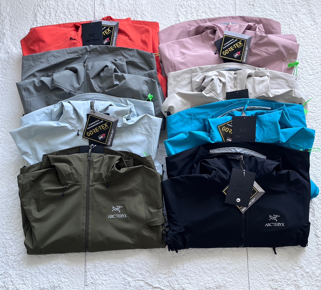 Arcteryx Kleding Jas &Jassen Zwart Blauw Groen Grijs Roze Wit Mannen Bovenzijde met capuchon