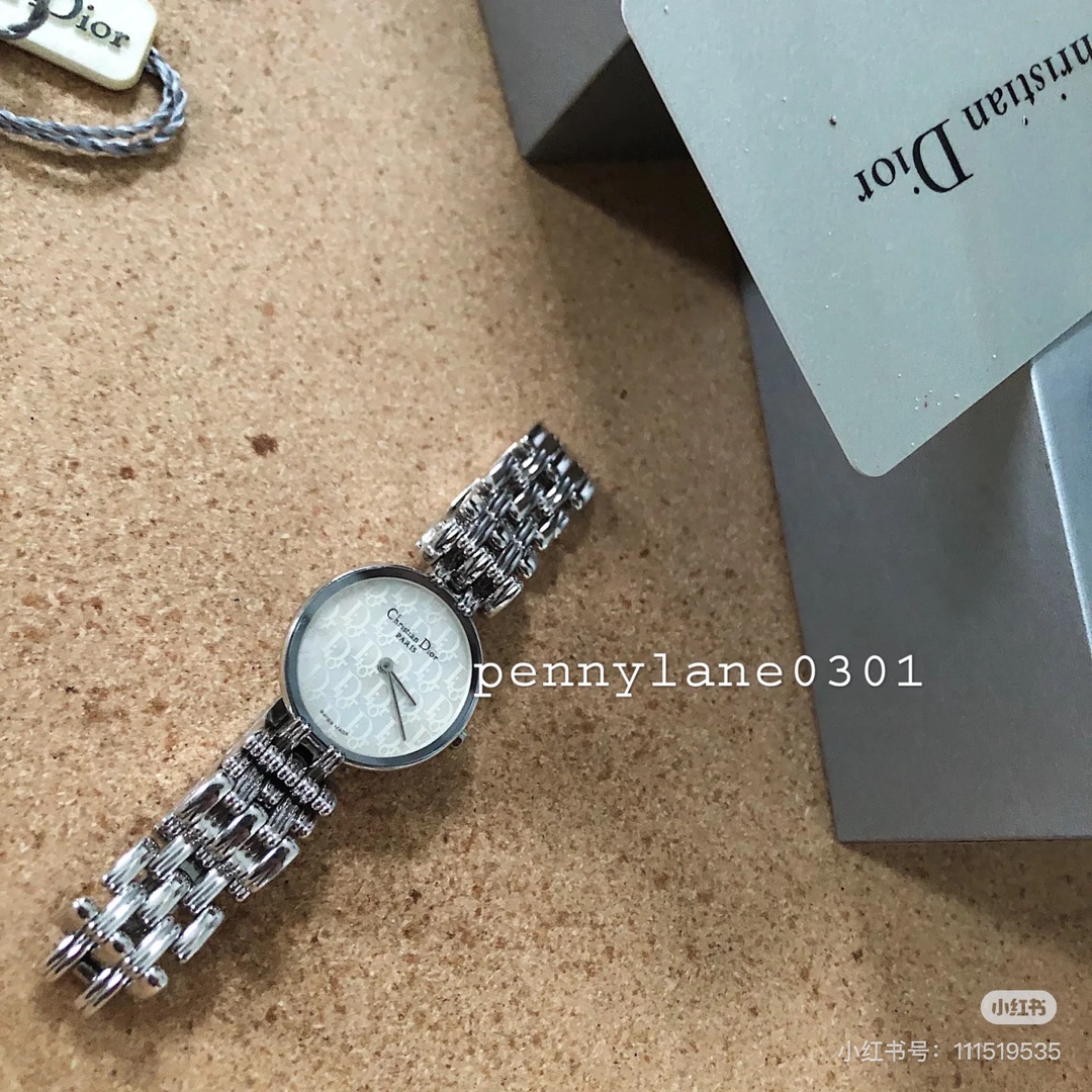 Luxury Gold and White Japanese Watch: Diordio’s Fashion Fairy, 28mm – Perfect for Girls - 图片 9