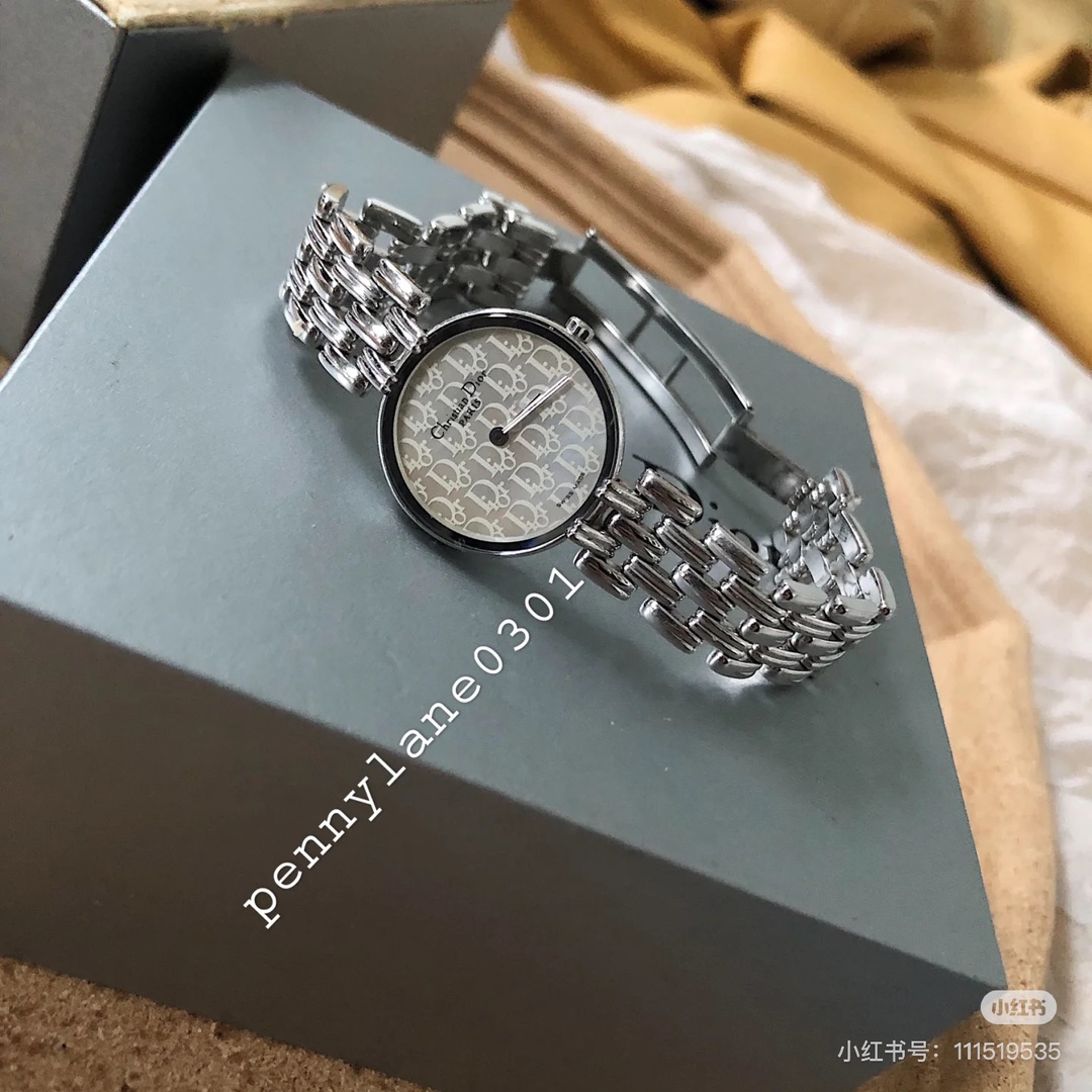 Luxury Gold and White Japanese Watch: Diordio’s Fashion Fairy, 28mm – Perfect for Girls - 图片 2