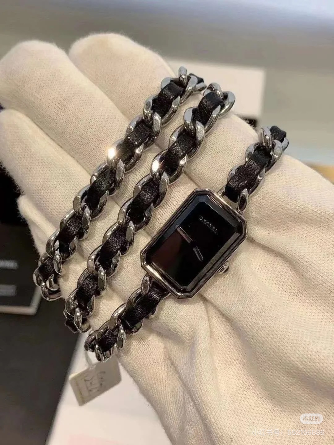 Chanel Premier Women’s Watches: Sugar Bracelet, Steel Crochets with Stone Cores. - 图片 8