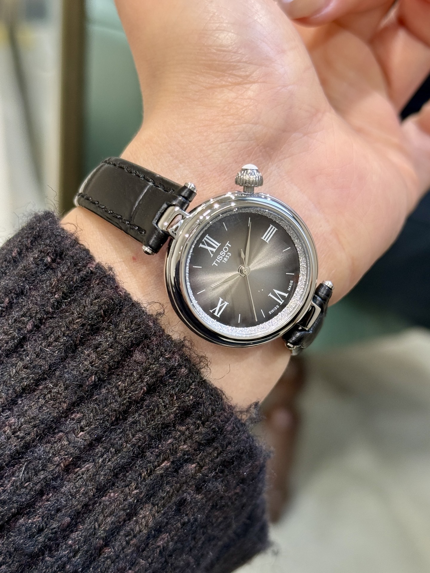 티쏘 T152 316 L 스틸 사파이어 쿼츠 여성 시계 레플리카 45553 Tissot 이미지 7