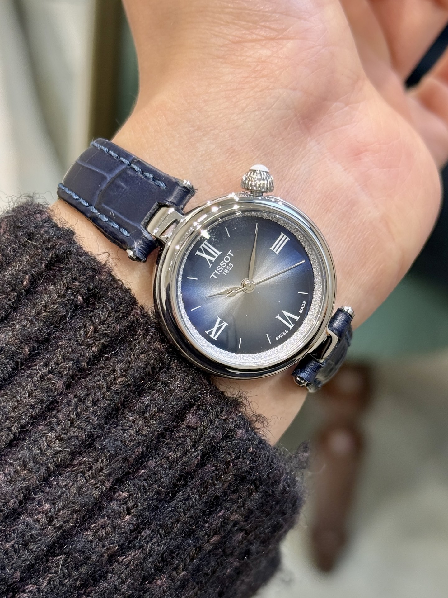 티쏘 T152 316 L 스틸 사파이어 쿼츠 여성 시계 레플리카 45553 Tissot 이미지 8