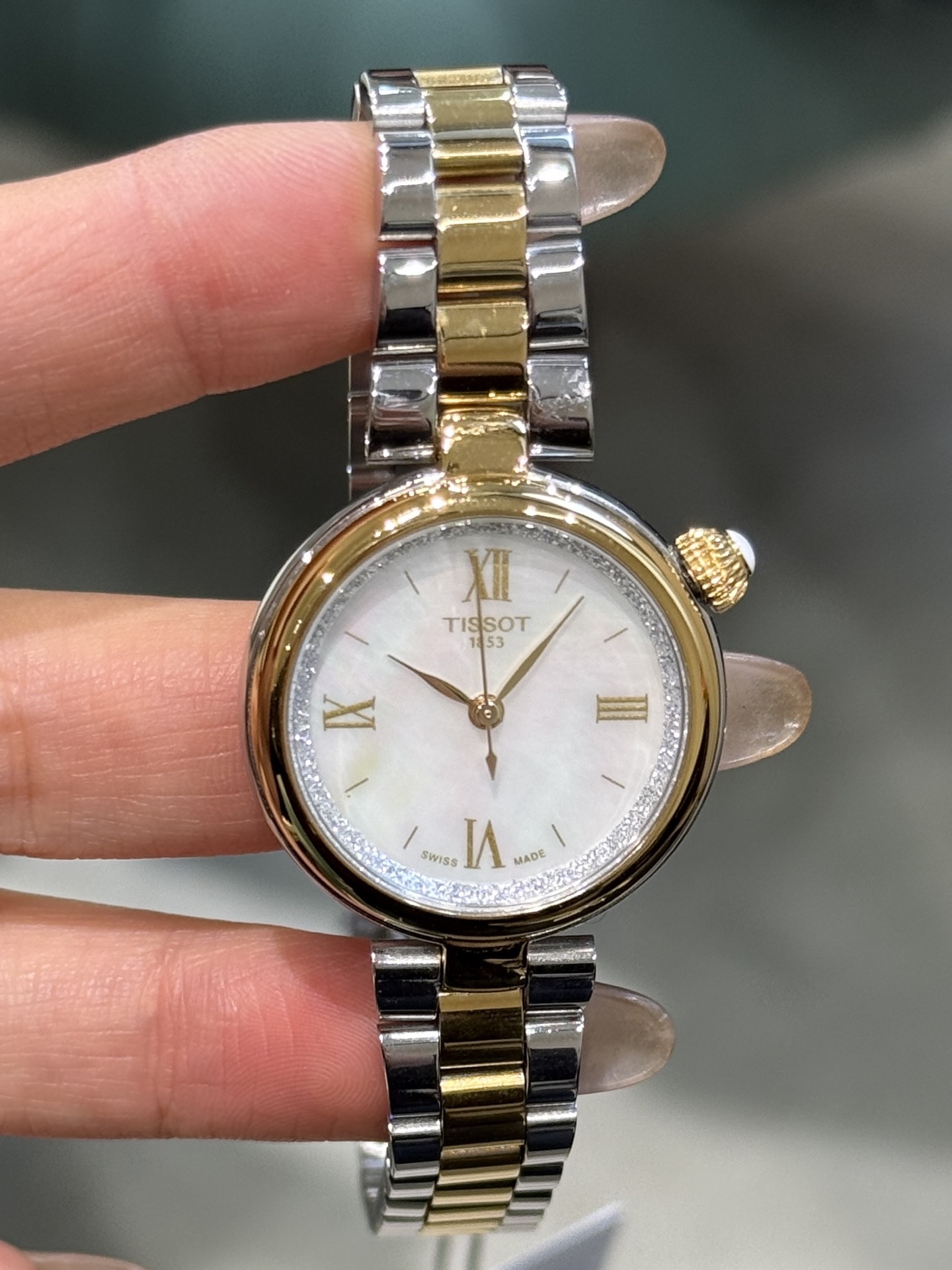 티쏘 T152 316 L 스틸 사파이어 쿼츠 여성 시계 레플리카 45552 Tissot 이미지 3