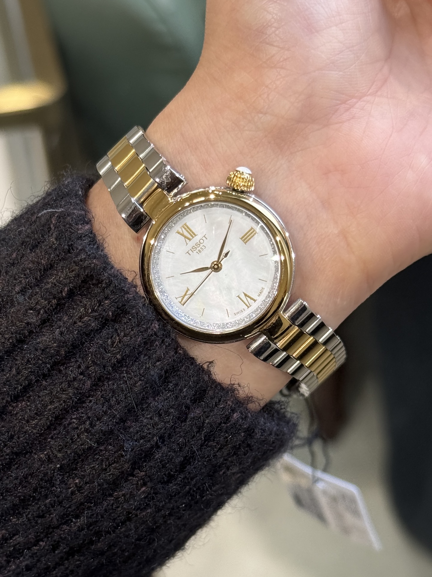 티쏘 T152 316 L 스틸 사파이어 쿼츠 여성 시계 레플리카 45552 Tissot 이미지 11