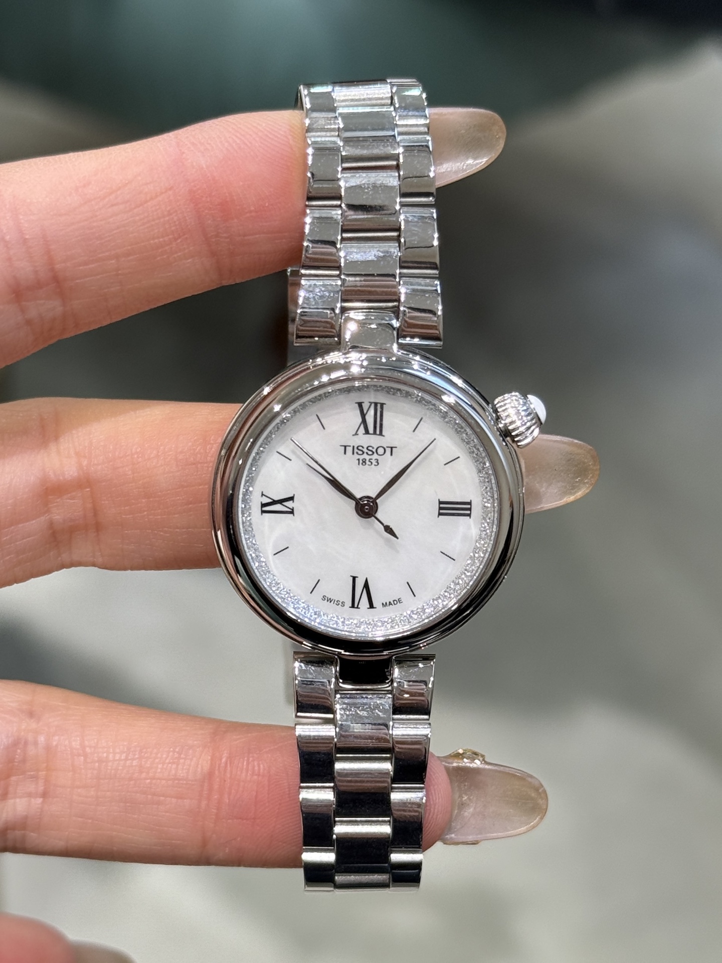 티쏘 T152 316 L 스틸 사파이어 쿼츠 여성 시계 레플리카 45552 Tissot 이미지 8