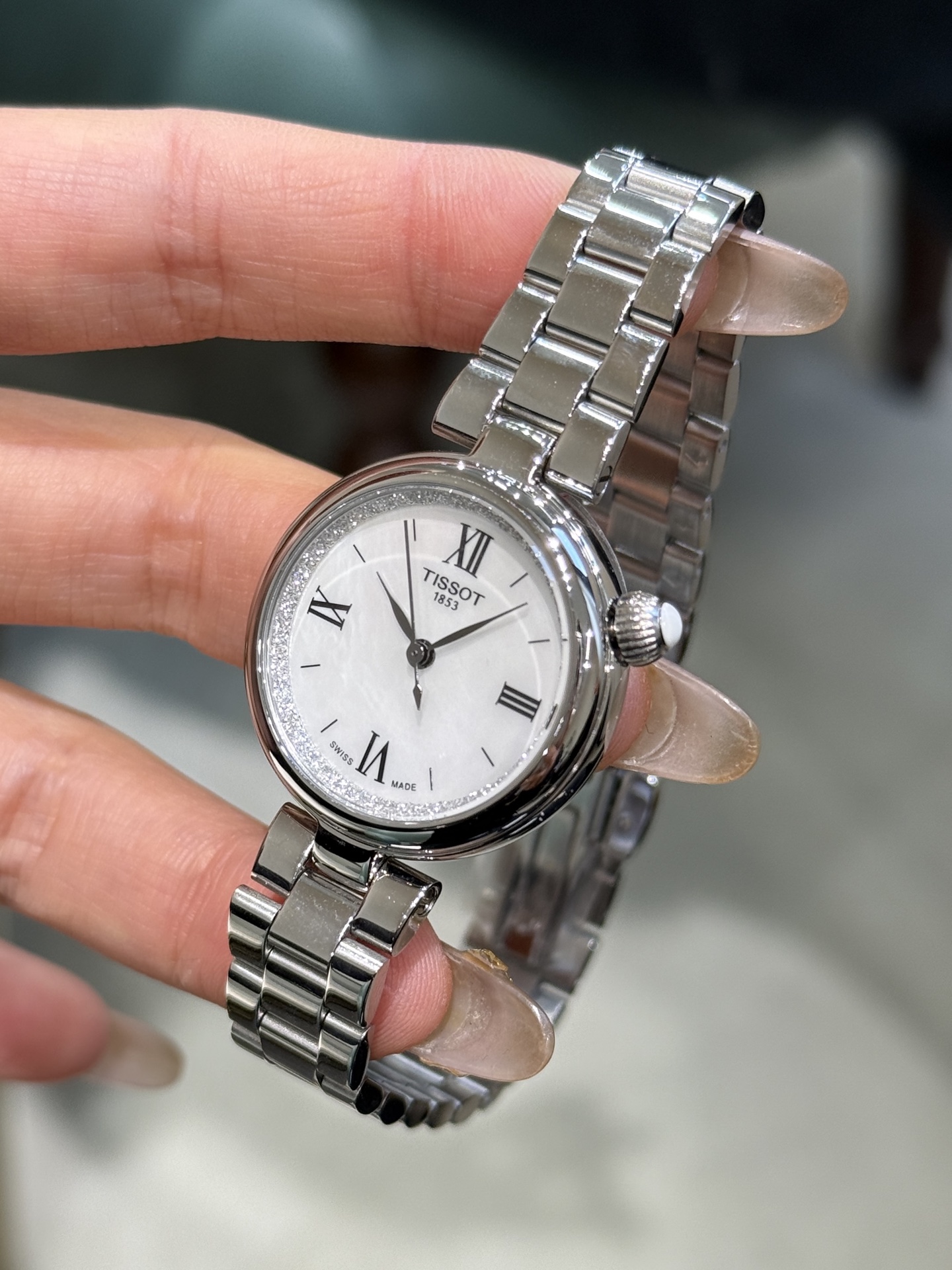 티쏘 T152 316 L 스틸 사파이어 쿼츠 여성 시계 레플리카 45552 Tissot 이미지 9