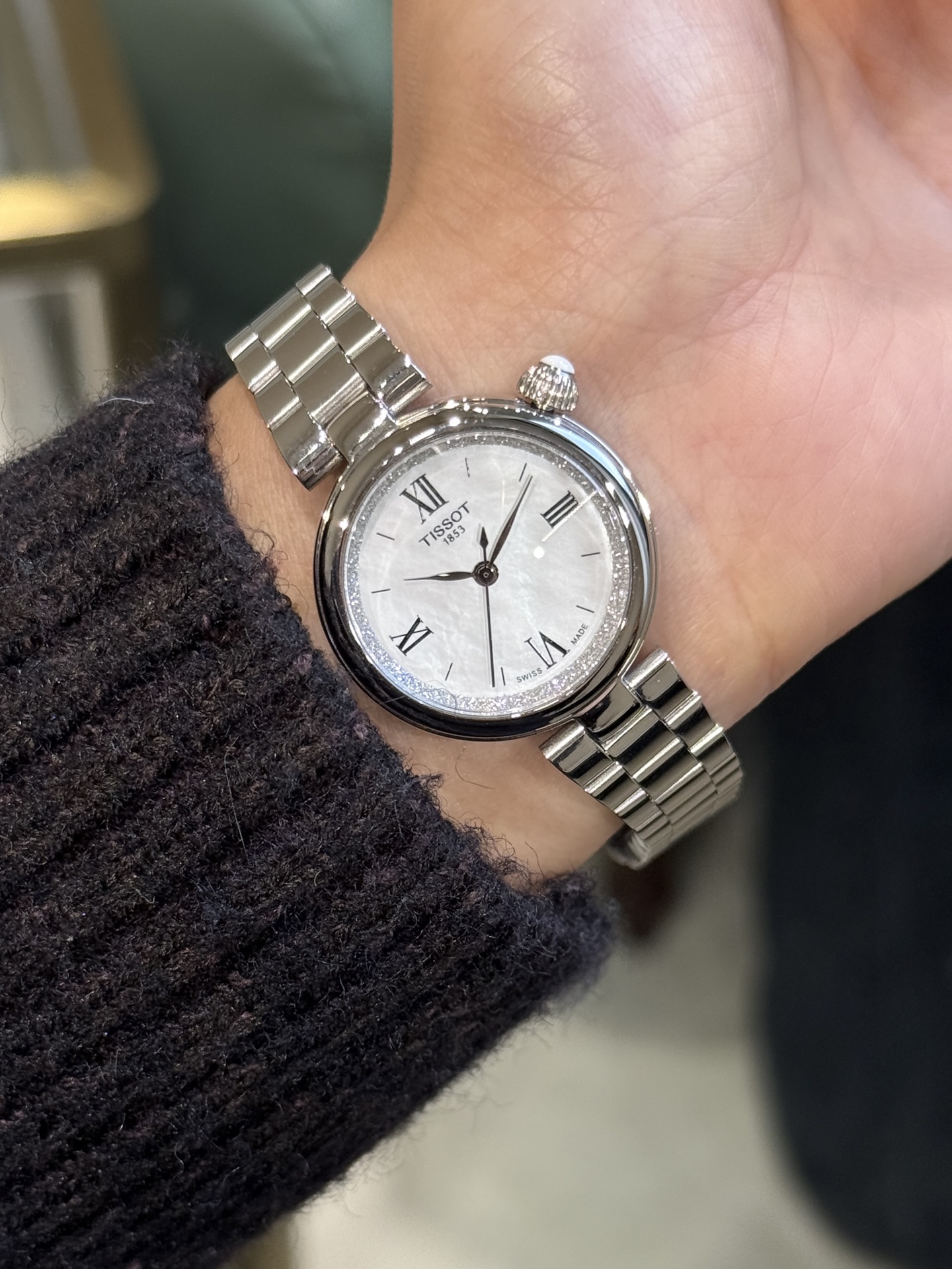 티쏘 T152 316 L 스틸 사파이어 쿼츠 여성 시계 레플리카 45552 Tissot 이미지 12