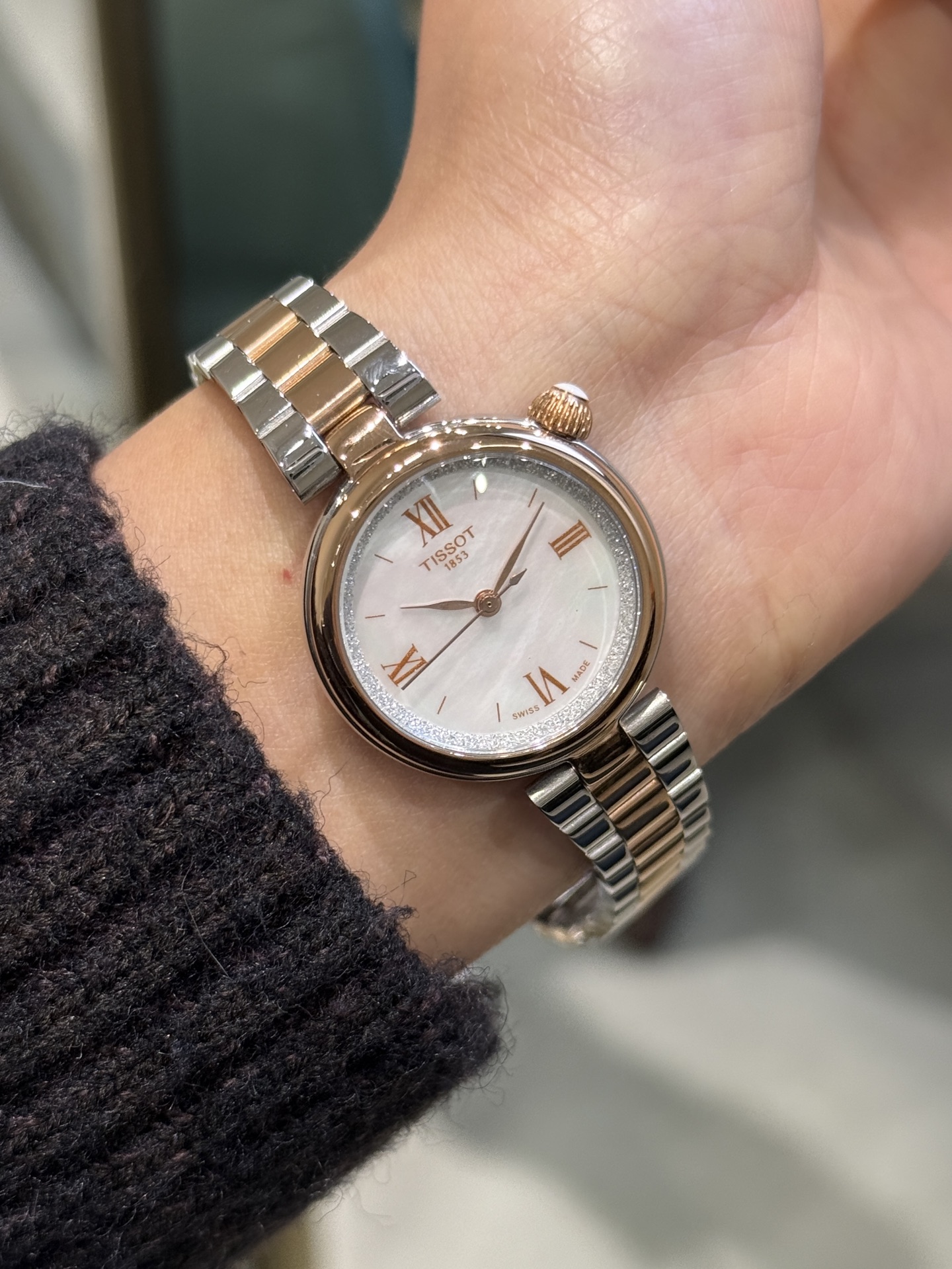 티쏘 T152 316 L 스틸 사파이어 쿼츠 여성 시계 레플리카 45552 Tissot 이미지 13