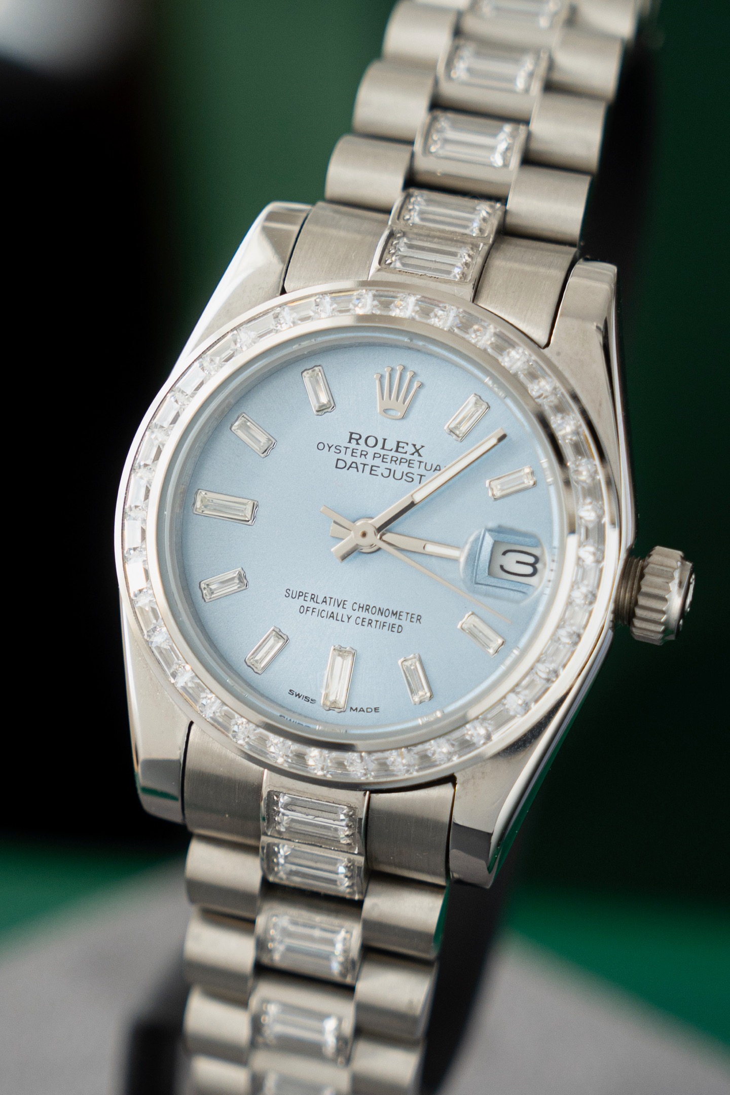 Rolex Lady-Datejust blue 28mm Women's Automatic