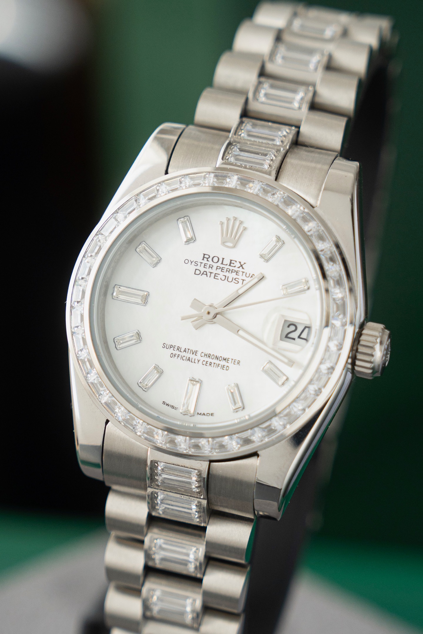 Rolex Datejust silver 28mm Women's Automatic