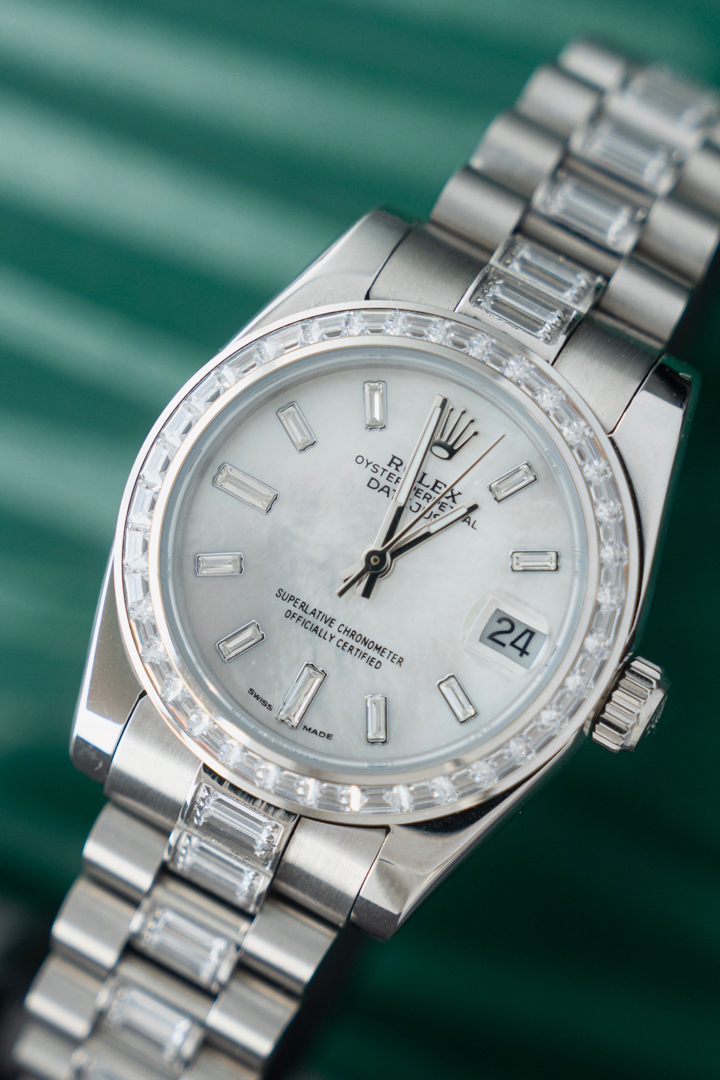 Rolex Datejust silver 28mm Women's Automatic