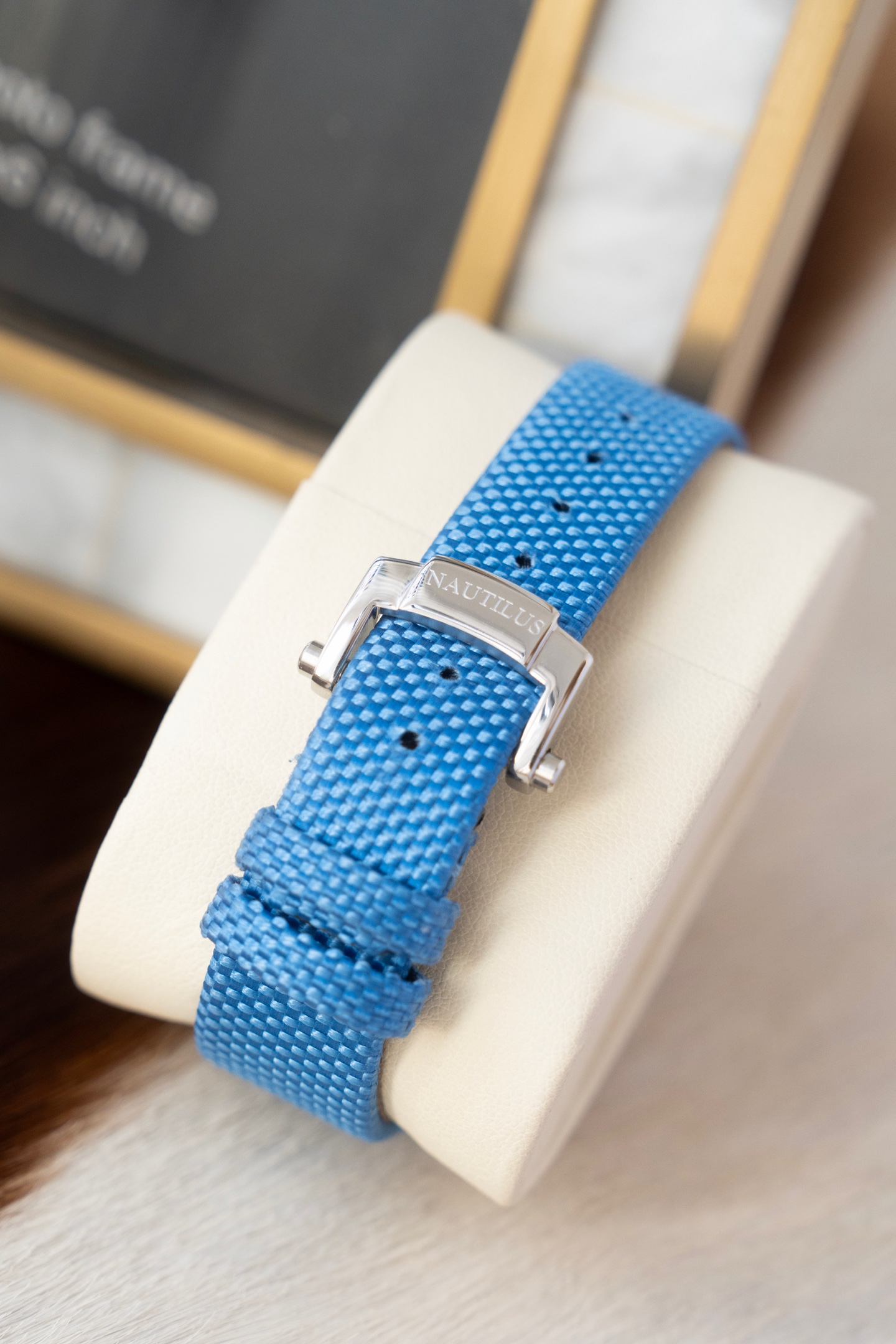 Patek Philippe Style White Leather Watches Watches Watches detail image 8 from source 765393