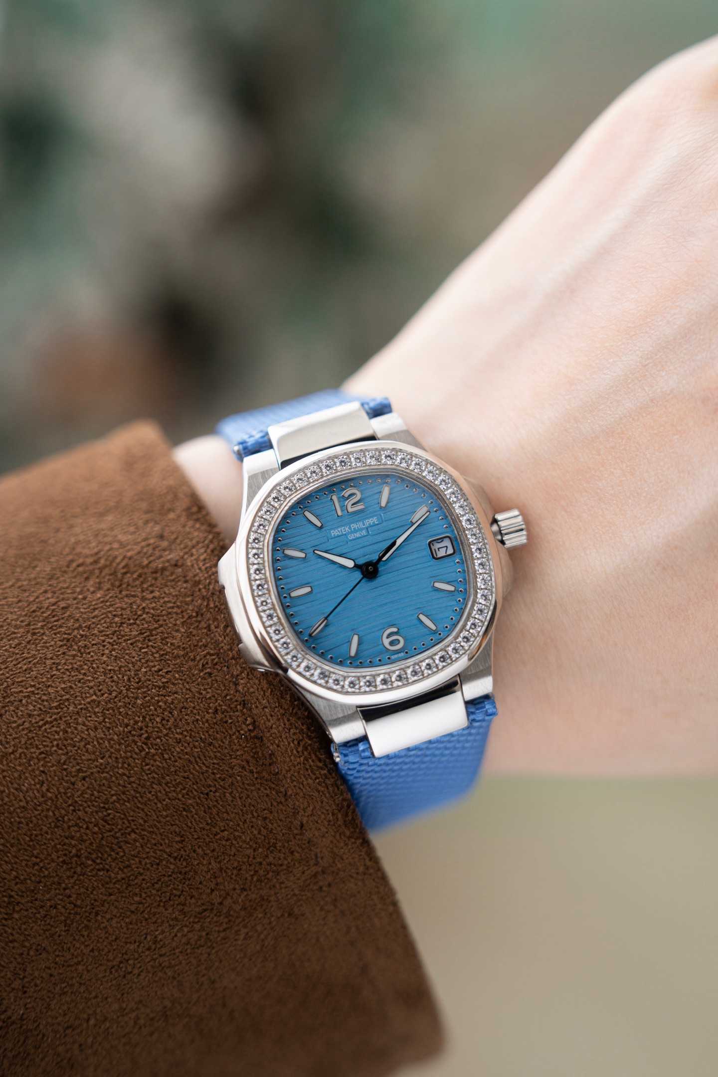 Patek Philippe（百达翡丽） Style White Leather Watches Lookbook Reference image 2