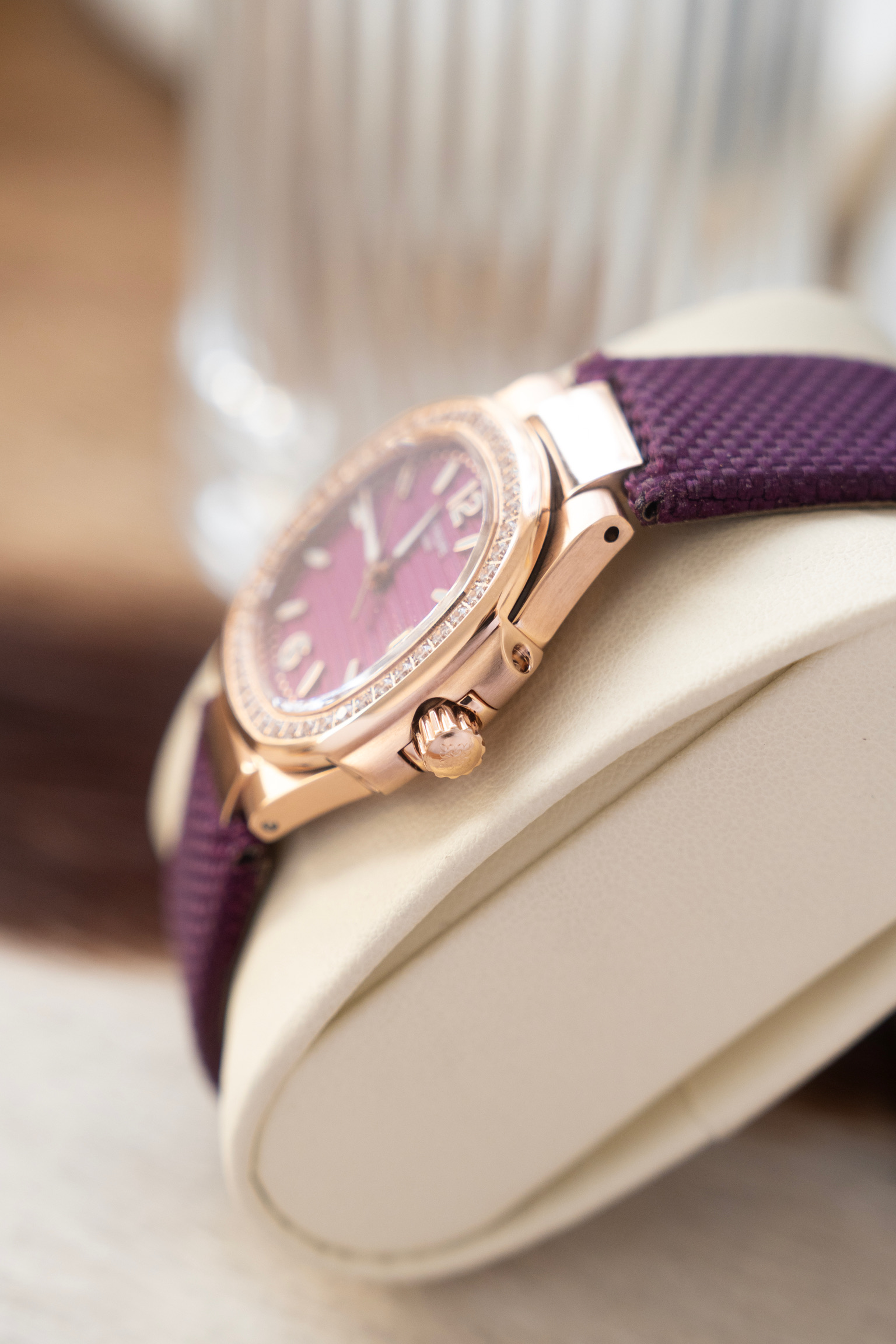 Patek Philippe Style White Leather Watches Watches Watches detail image 5 from source 765392
