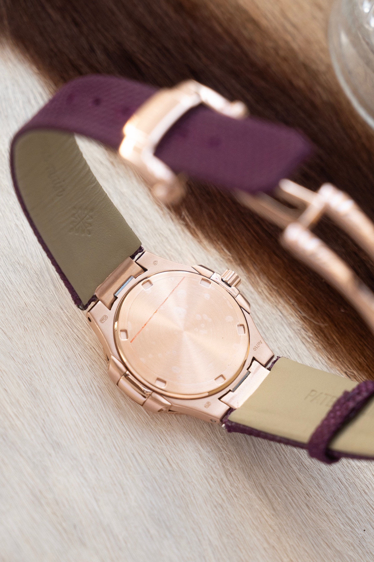 Patek Philippe Style White Leather Watches Watches Watches detail image 9 from source 765392