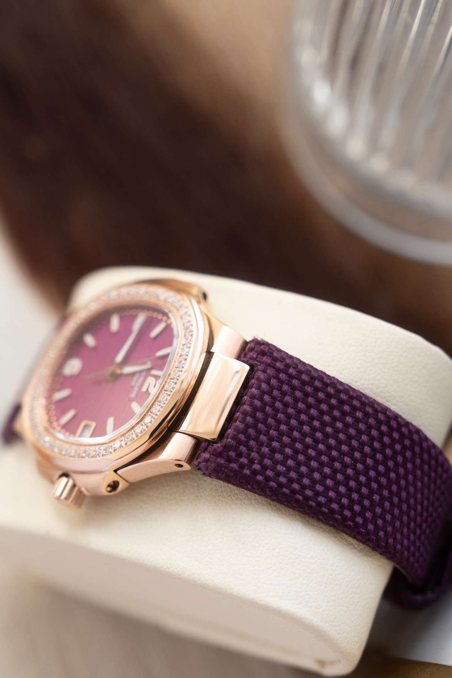 Patek Philippe Style White Leather Watches Watches Watches detail image 4 from source 765392