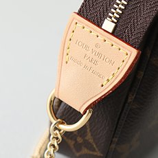 【顶级品质】 M58009 老花 本款Mini Pochette Accessoires手拿包采用柔软Monogram帆 【顶级品质】 M58009 老花 本款Mini Pochette Accessoires手拿包采用柔软Monogram帆