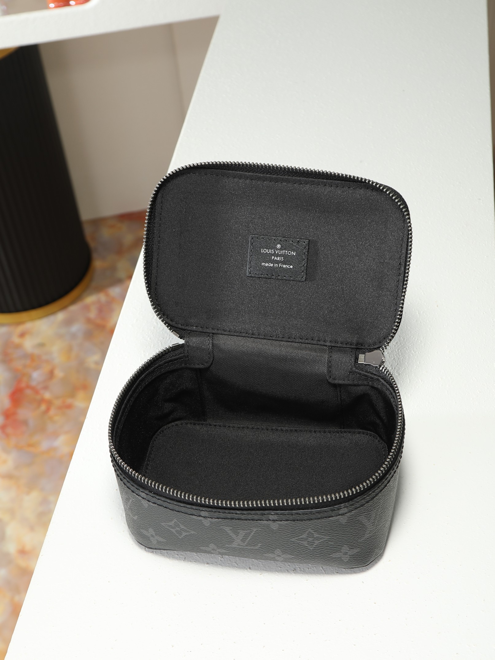 【顶级品质】M43688 黑花 小号本款PackingCube小号收纳包为路易威登收纳艺术新作，以Mon