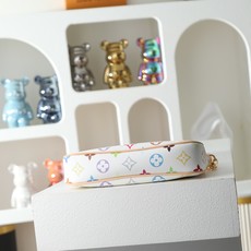 【顶级品质】M13404 白彩本款 Pochette Accessoires 手袋取材涂层帆布,以缤纷 【顶级品质】M13404 白彩本款 Pochette Accessoires 手袋取材涂层帆布,以缤纷