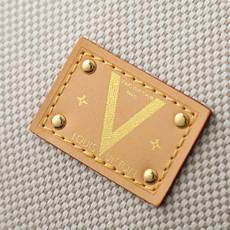 【顶级品质】M29529 红本款 Pochette Cosmétique 小号化妆包结合棉布和缤纷牛皮革 【顶级品质】M29529 红本款 Pochette Cosmétique 小号化妆包结合棉布和缤纷牛皮革