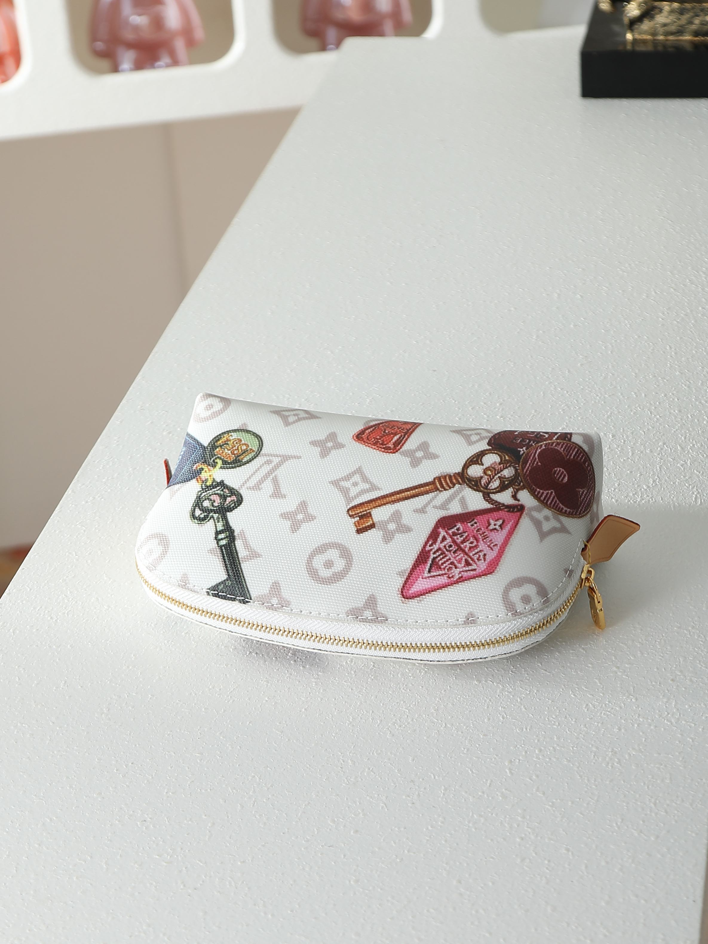 【顶级品质】M28956 印花本款Pochette Cosmetique小号化妆包采用Monogram 
