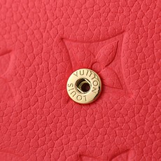 【顶级品质】M27481 大红本款Rosalie零钱包出自Rainbow系列,为Monogram Emp 【顶级品质】M27481 大红本款Rosalie零钱包出自Rainbow系列,为Monogram Emp