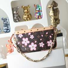 【顶级品质】M13666 樱花本款 Pochette Accessoires 手袋为经典 Monogra 【顶级品质】M13666 樱花本款 Pochette Accessoires 手袋为经典 Monogra