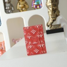 【顶级品质】M28622 橙色鲜艳的单体冰块用与画布同系色的皮革衬里完成的卡盒“Organizer de 【顶级品质】M28622 橙色鲜艳的单体冰块用与画布同系色的皮革衬里完成的卡盒“Organizer de