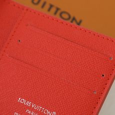 【顶级品质】M28622 橙色鲜艳的单体冰块用与画布同系色的皮革衬里完成的卡盒“Organizer de 【顶级品质】M28622 橙色鲜艳的单体冰块用与画布同系色的皮革衬里完成的卡盒“Organizer de