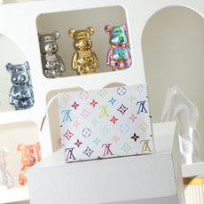 【顶级品质】 M28241 白彩 【 Wallet on chain ivy】白彩(村上隆) 本款 Wallet On 【顶级品质】 M28241 白彩 【 Wallet on chain ivy】白彩(村上隆) 本款 Wallet On