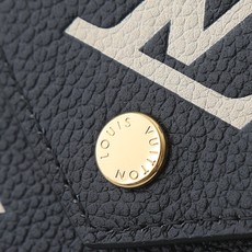 【顶级品质】 M80968 黑色 新款女士三折钱包 本款 Victorine 钱夹以 Monogram Emprein 【顶级品质】 M80968 黑色 新款女士三折钱包 本款 Victorine 钱夹以 Monogram Emprein