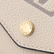 【顶级品质】 M81049 米白 這款拉鏈錢包以雙色Monogram Empreinte皮革製造,Monogram圖案 【顶级品质】 M81049 米白 這款拉鏈錢包以雙色Monogram Empreinte皮革製造,Monogram圖案