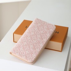 【顶级品质】 M29575 粉色 提粉色!LOUIS VUITTON Zippy 经典老花满印 提花面料 钱包 此款风格 【顶级品质】 M29575 粉色 提粉色!LOUIS VUITTON Zippy 经典老花满印 提花面料 钱包 此款风格
