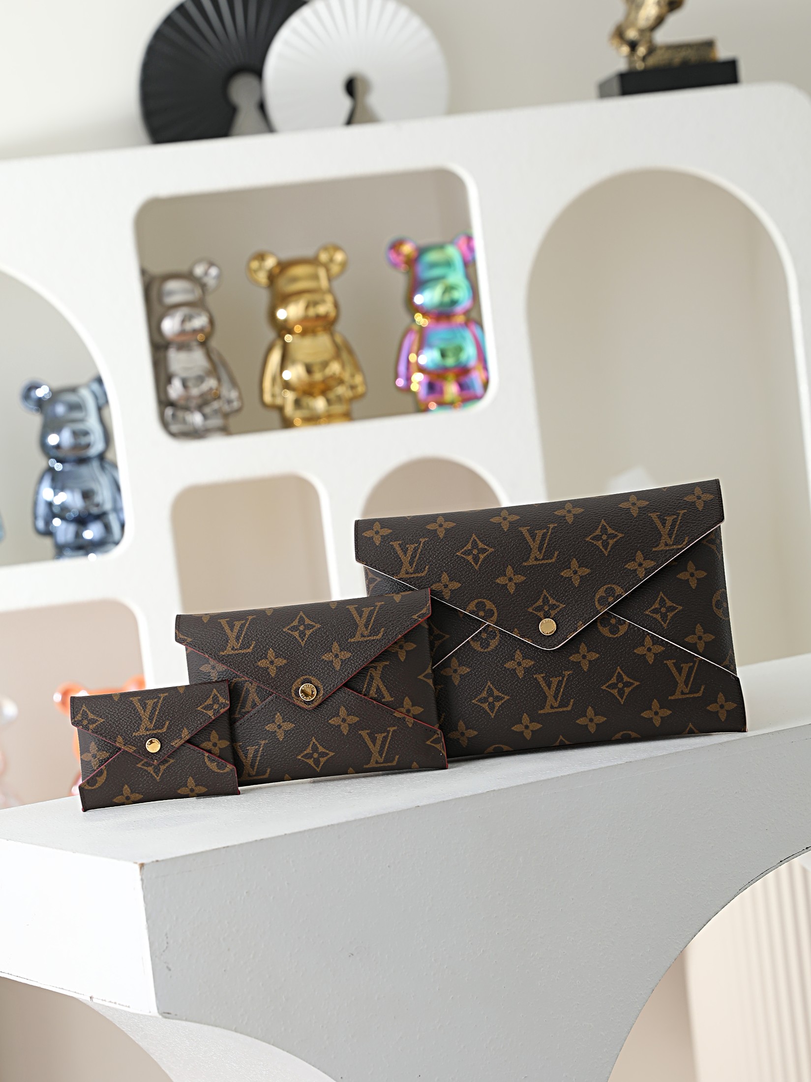 【顶级品质】 M62034 三件套 此款Pochette Kirigami 3合1手袋由3个独立小包组成,可如俄罗斯套 【顶级品质】 M62034 三件套 此款Pochette Kirigami 3合1手袋由3个独立小包组成,可如俄罗斯套