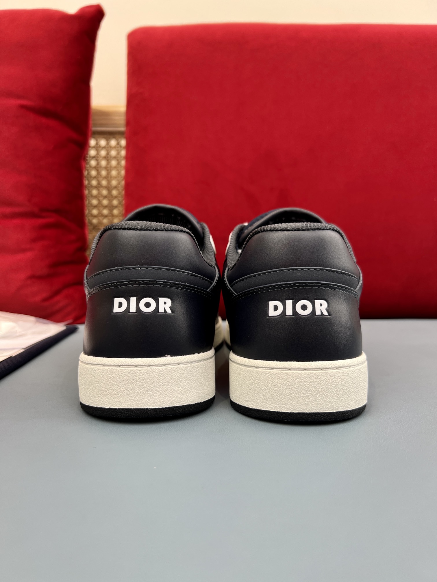 情侣款 海蓝👫出厂价、Dior 迪奥B27最新款板鞋运动鞋 2