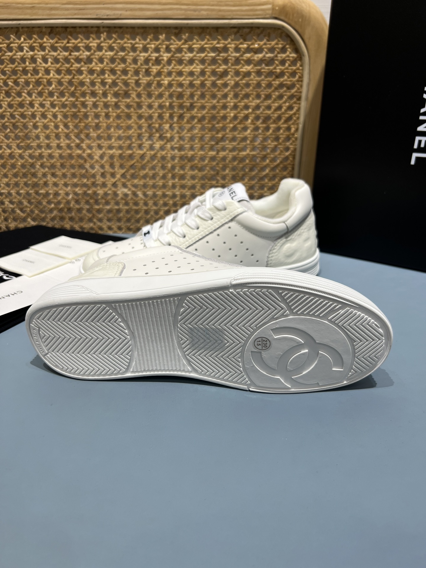 Chanel Haute Couture Classic Luxury Leather Shoe Loafer Shoes 4