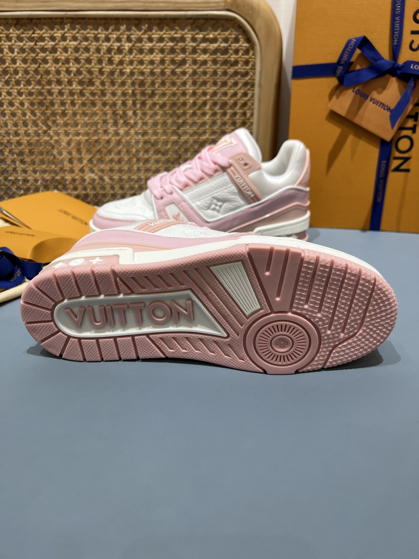 路易威登 Louis Vuitton 高定典藏经典高奢皮鞋男鞋女鞋鞋履高跟鞋 #F384A401 4