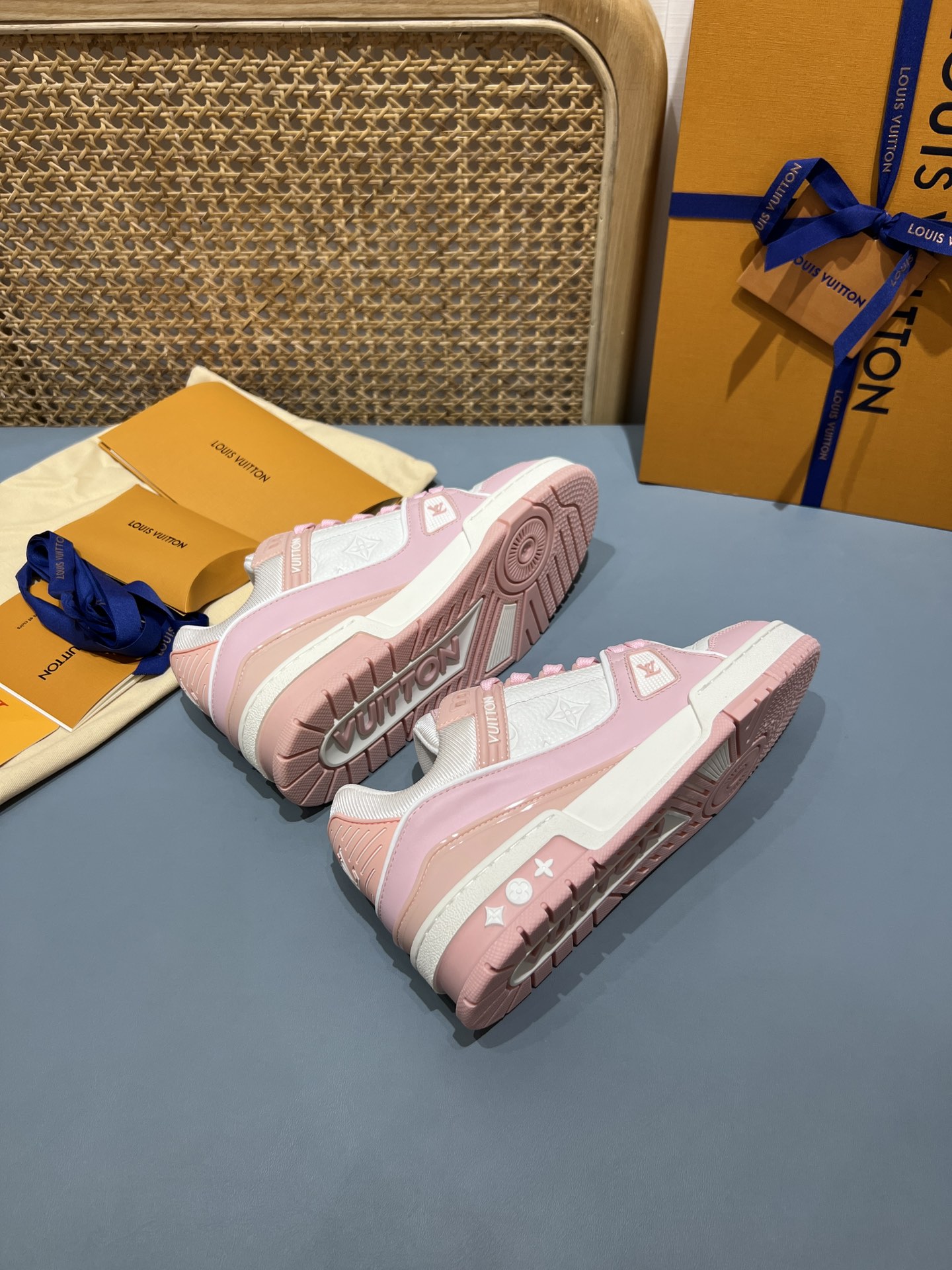 路易威登 Louis Vuitton 高定典藏经典高奢皮鞋男鞋女鞋鞋履高跟鞋 #F384A401 9