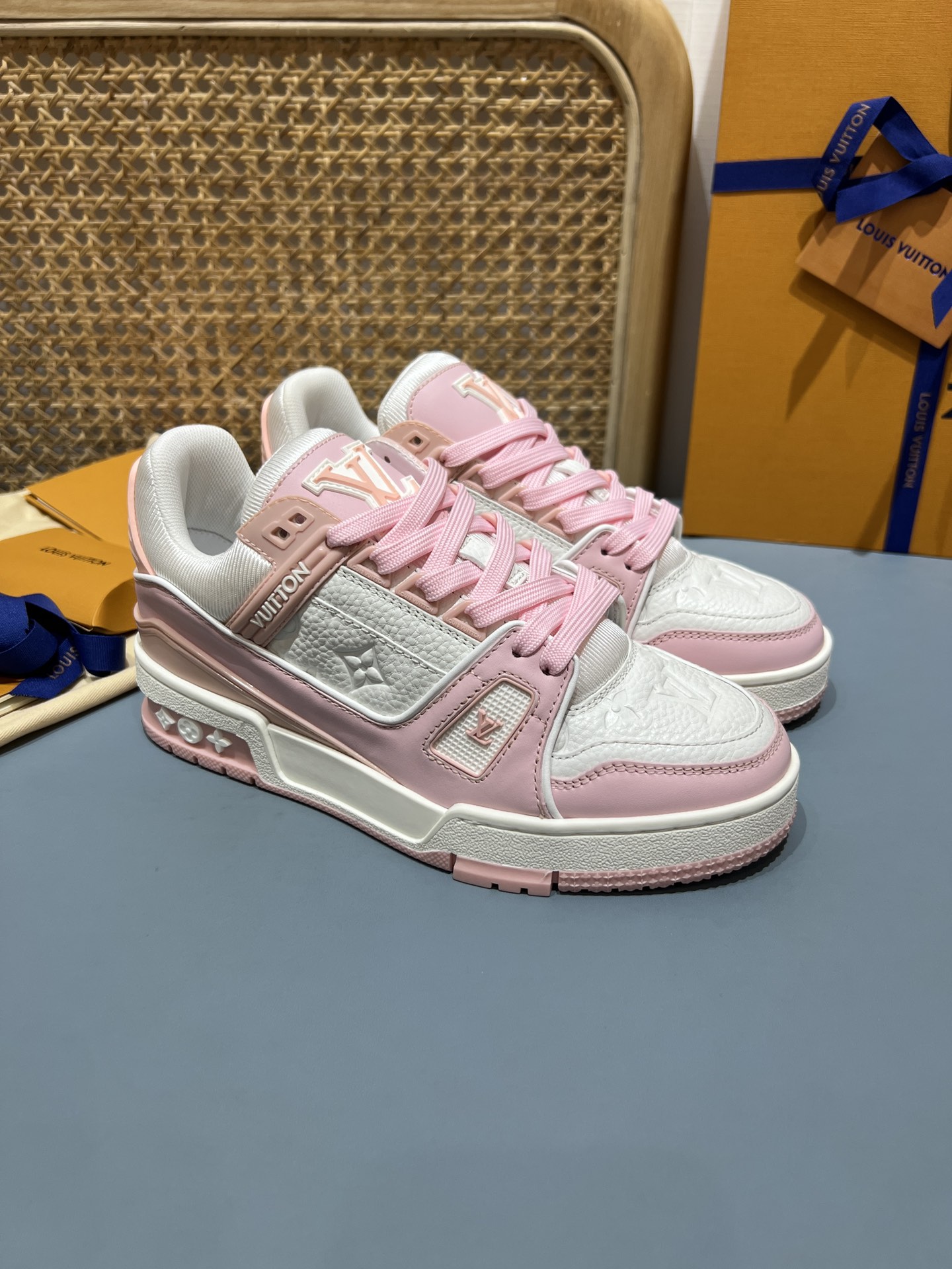 路易威登 Louis Vuitton 高定典藏经典高奢皮鞋男鞋女鞋鞋履高跟鞋 #F384A401 7