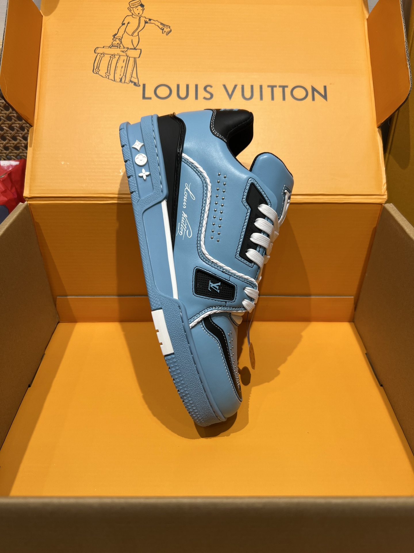 路易威登 Louis Vuitton 高定典藏经典高奢皮鞋男鞋女鞋鞋履高跟鞋 #43C0841A 9