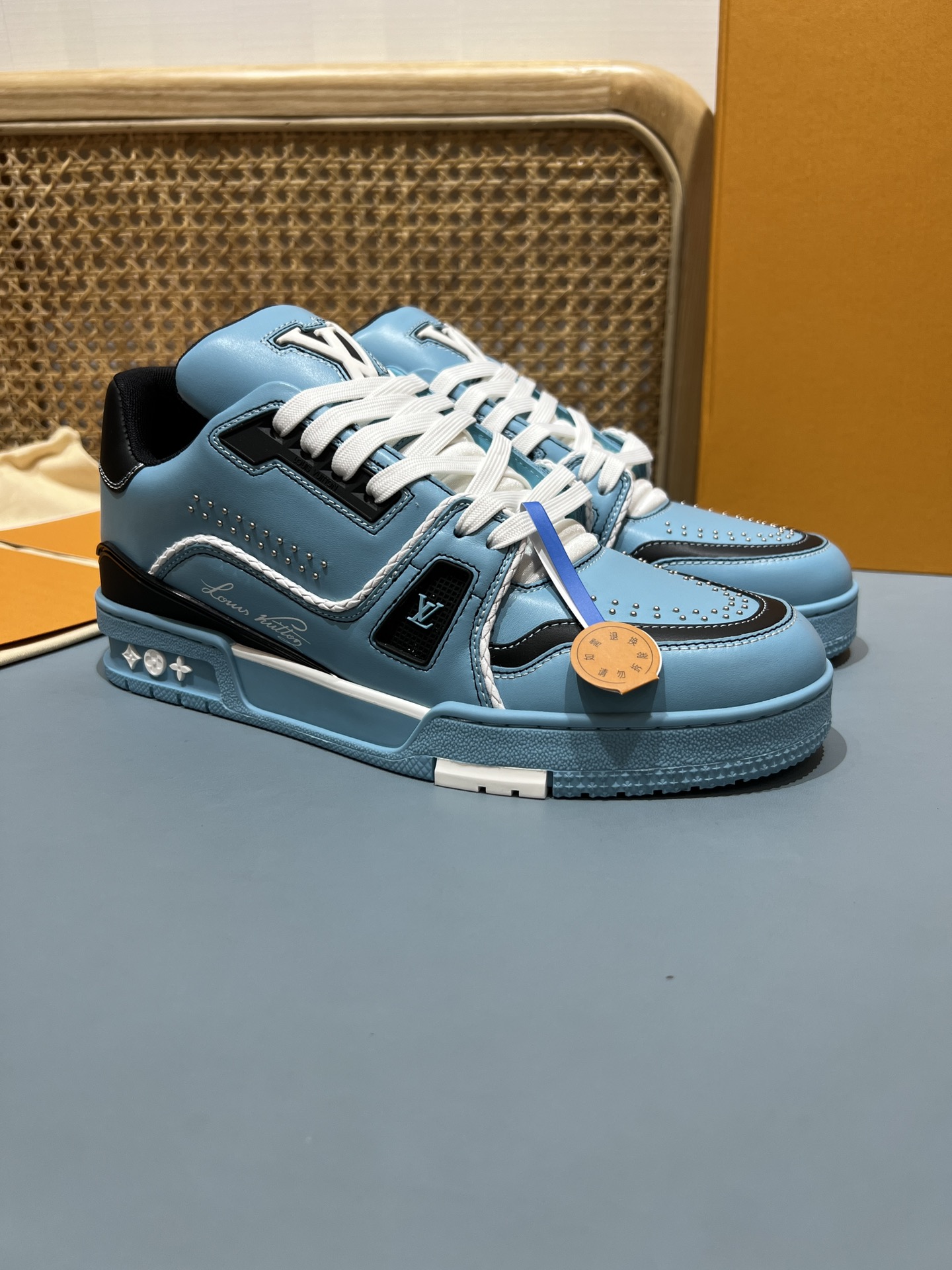 路易威登 Louis Vuitton 高定典藏经典高奢皮鞋男鞋女鞋鞋履高跟鞋 #43C0841A 6
