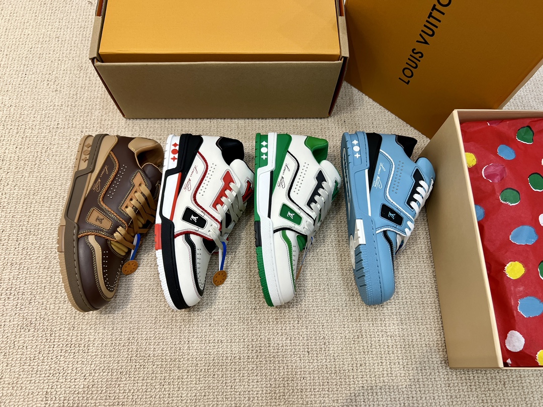 路易威登 Louis Vuitton 高定典藏经典高奢皮鞋男鞋女鞋鞋履高跟鞋 #AC47C87F 2