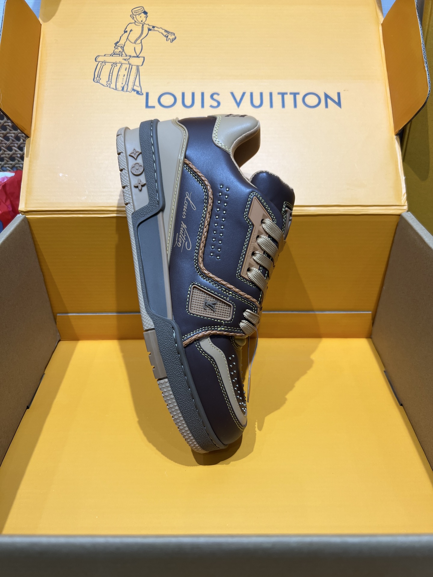 路易威登 Louis Vuitton 高定典藏经典高奢皮鞋男鞋女鞋鞋履高跟鞋 #AC47C87F 5