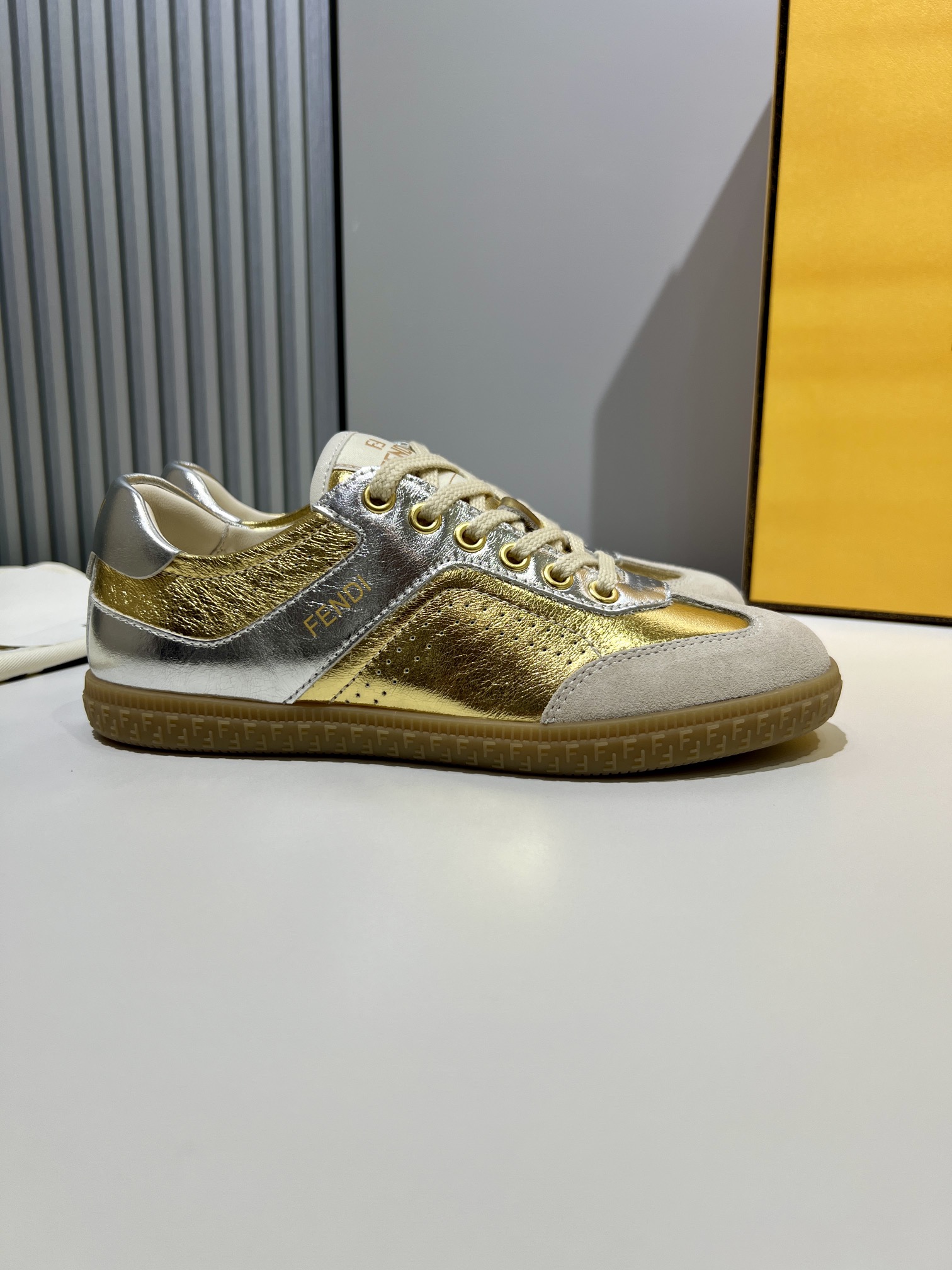 Fendi Haute Couture Classic Luxury Leather Shoe Loafer Shoes