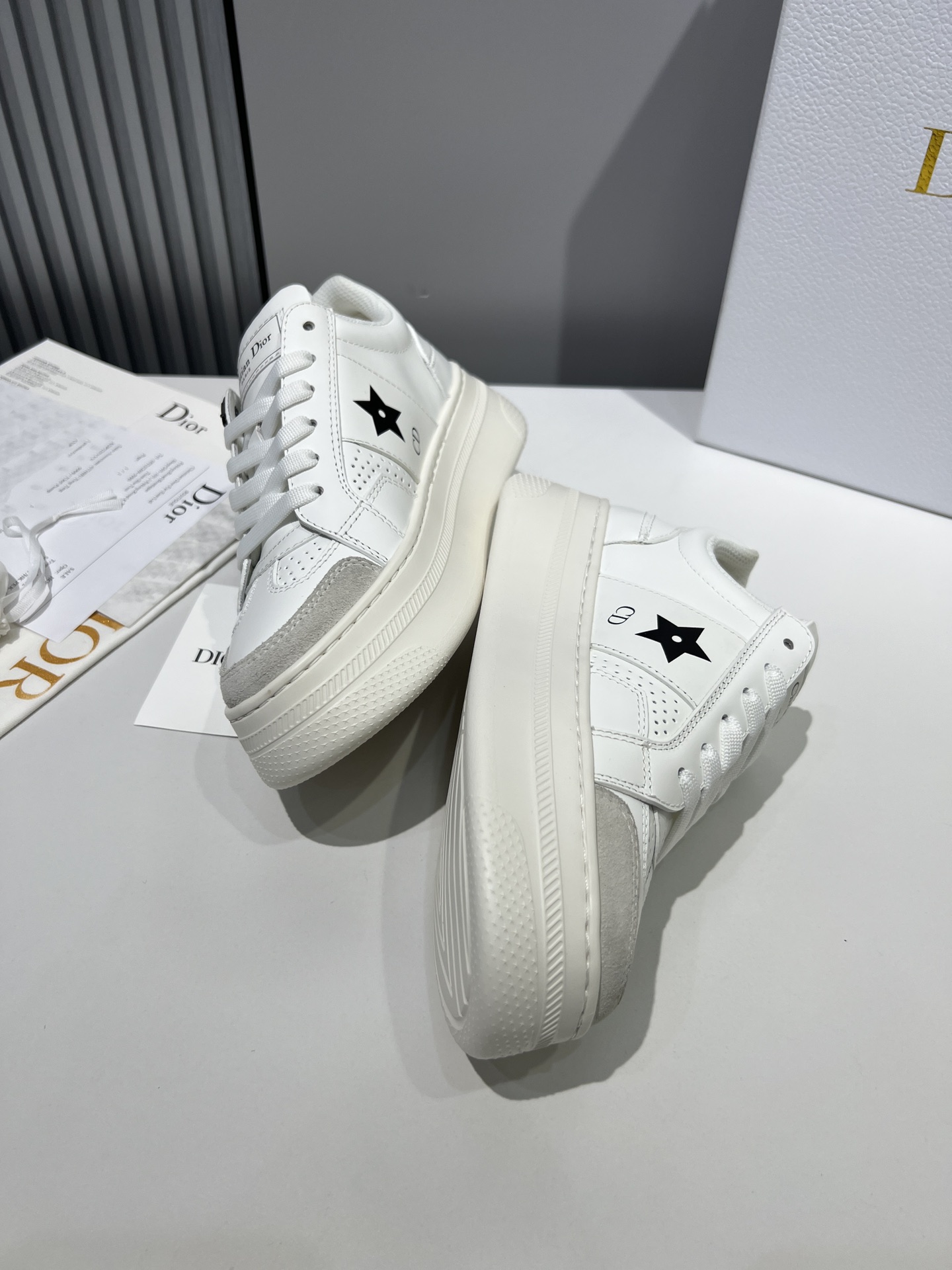 Dior Haute Couture Classic Luxury Leather Shoe Loafer Shoes Ref 5