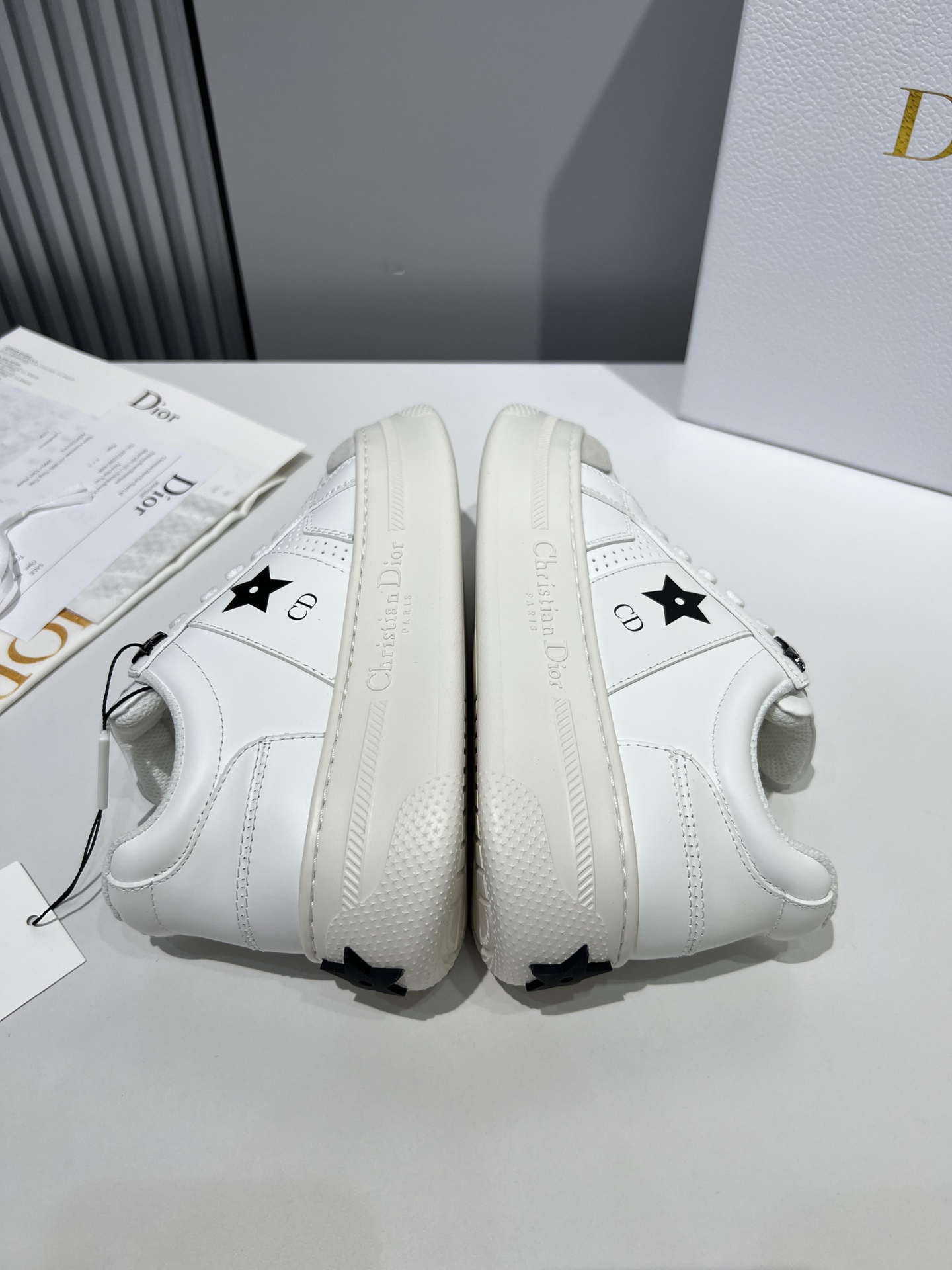 Dior Haute Couture Classic Luxury Leather Shoe Loafer Shoes Ref 3