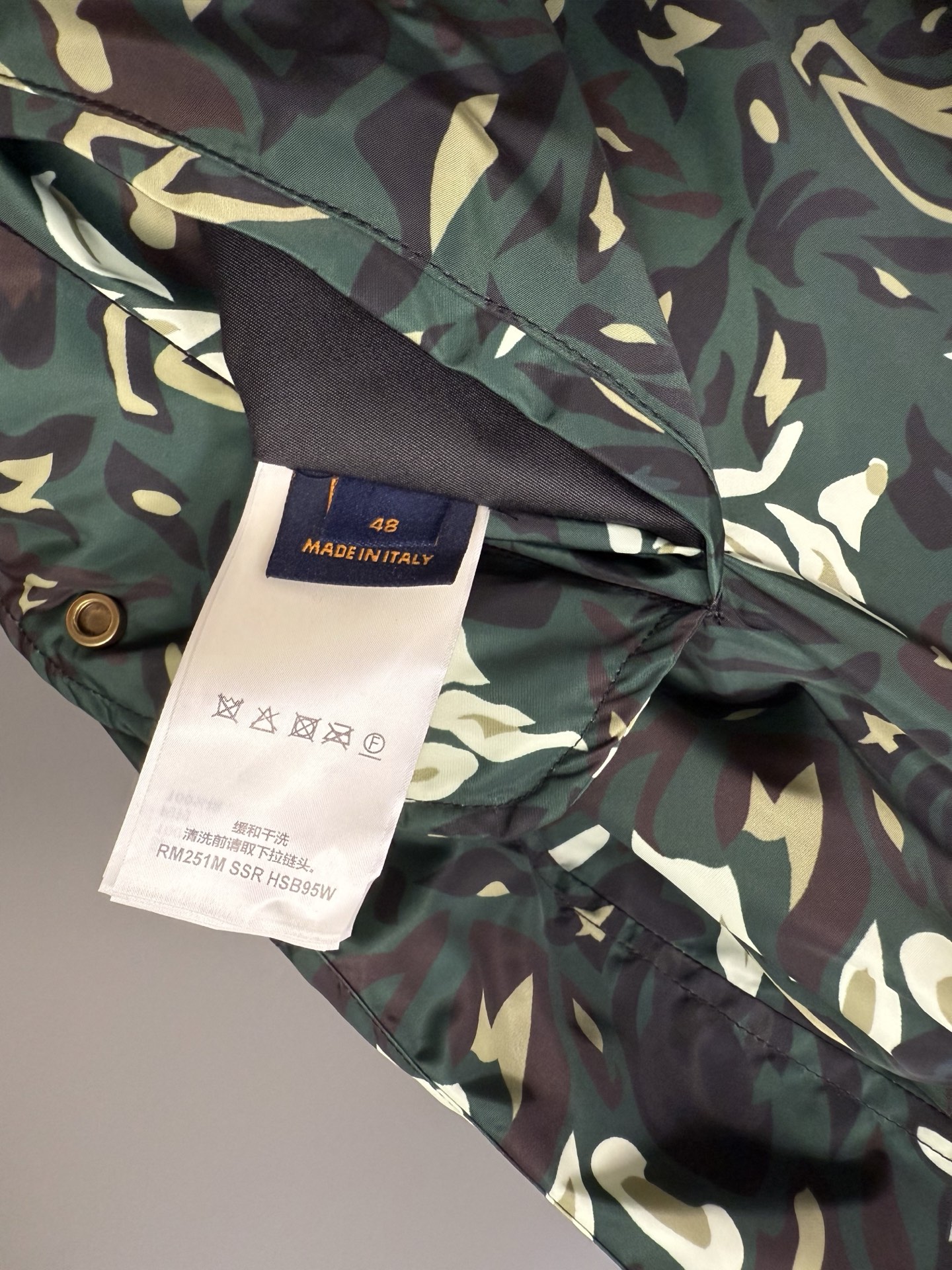 Louis Vuitton Reversible Monogram Camo Windbreaker Jacket - Limited Edition 23 i1755566117325 9881 0 7