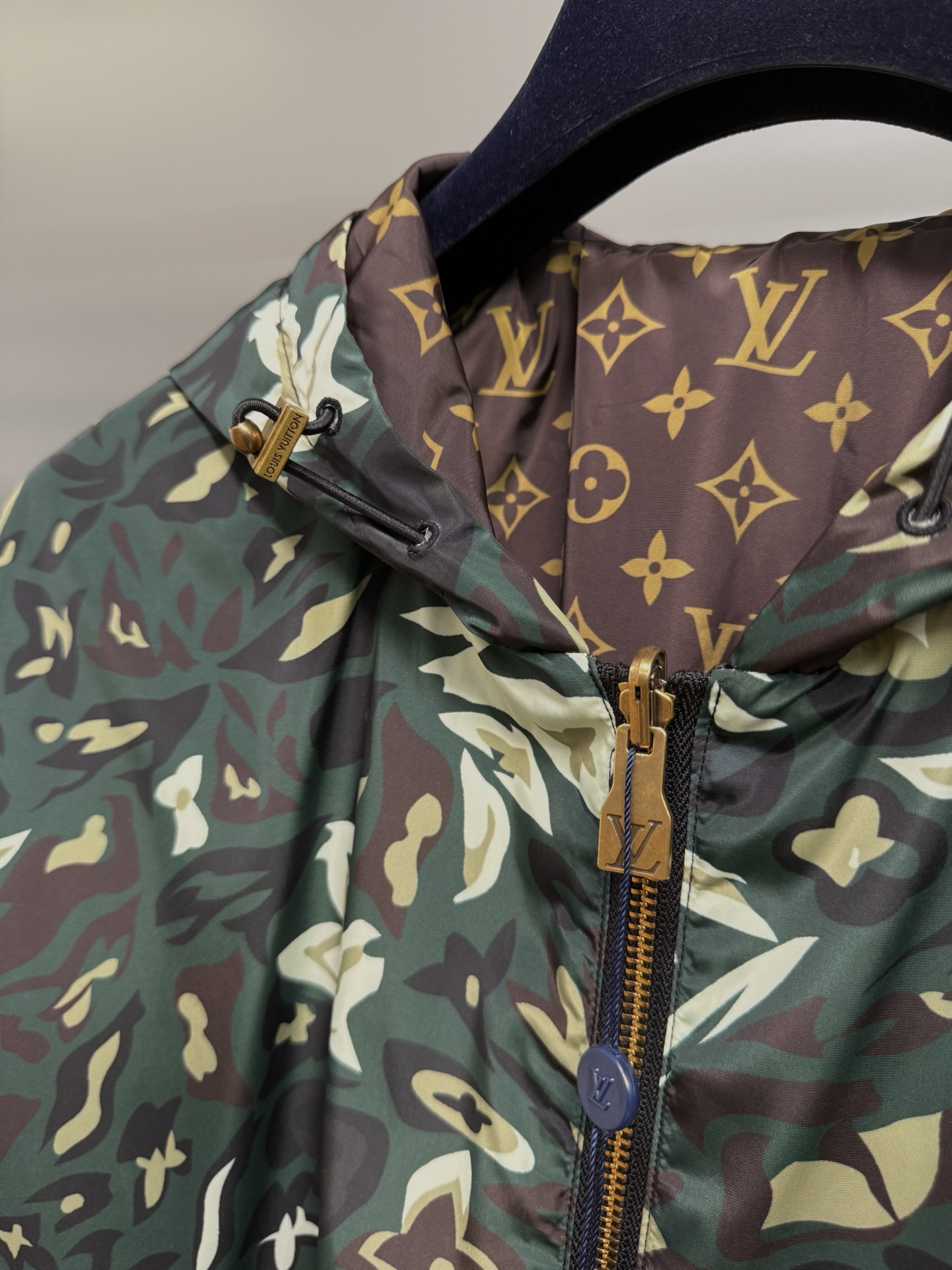 Louis Vuitton Reversible Monogram Camo Windbreaker Jacket - Limited Edition 19 i1755566147793 7634 0 9