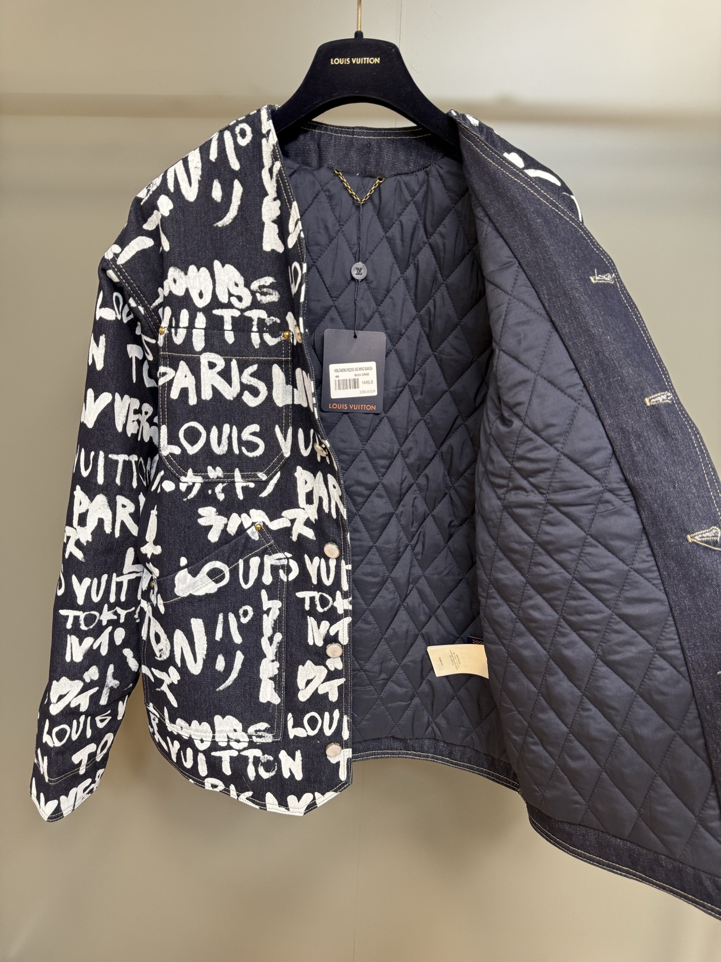 Louis Vuitton Scribble Denim Jacket - Pharrell Williams x Nigo 2025 Collection 8 i1757346606119 5116 0 7