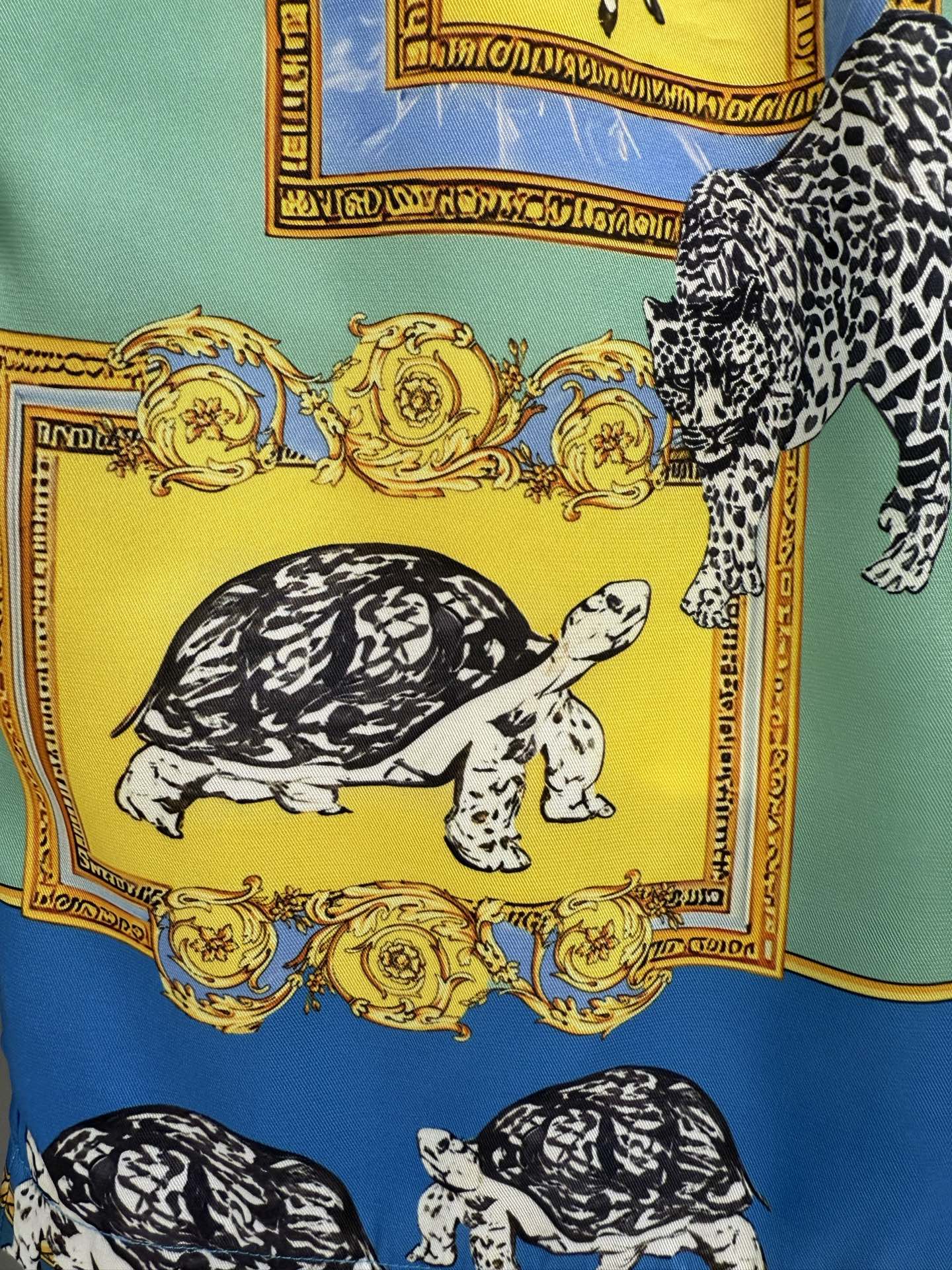 Versace Men's Printed Silk Shirt & Shorts Set - Stylish Summer Outfit 7 i1759593347949 1309 0 2